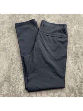 Jack Archer Pants Mens Fits 36x33” Deep Blue Jetsetter Chino Performance Golf